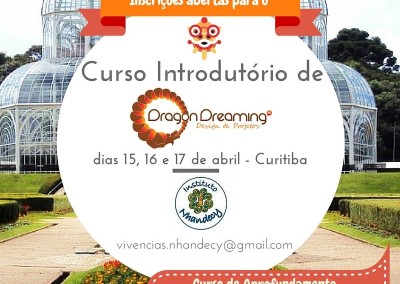 02 de Outubro: CURSO INTRODUTÓRIO DE DRAGON DREAMING – Curitiba