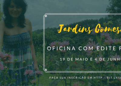 30 de Setembro: Oficina de Jardins Comestíveis