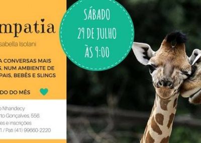 29 de jul – Colo e Empatia