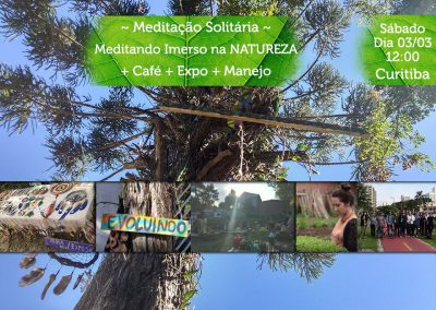 03 de Março – Solitude na Natureza: Meditação e Plantas ~ Café da Tarde + EXPO