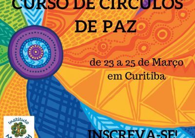 23 de Março – CURSO de Círculos de Paz em Curitiba!