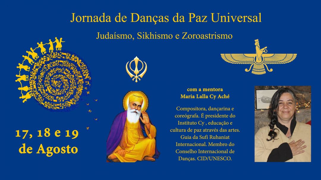 17,18,19 agosto|2018 – Jornada de Danças da Paz Universal em Curitiba