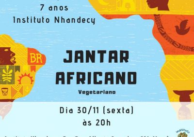 Celebração de 7 anos do Instituto Nhandecy – Dia 30/11 às 20h