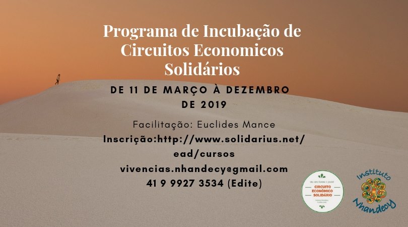 Programa de Incubação de Circuitos Econômicos Solidários