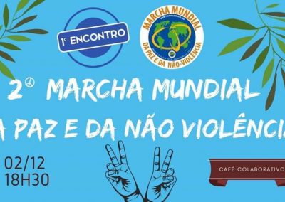Reunião de Organização da Marcha Mundial da Paz em Curitiba – Dia 02 de Dez